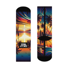 Load image into Gallery viewer, Sunset surf (Crew Socks)
