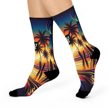 Load image into Gallery viewer, Sunset surf (Crew Socks)
