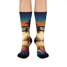 Load image into Gallery viewer, Sunset surf (Crew Socks)
