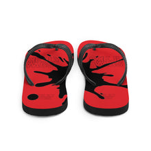 Load image into Gallery viewer, Red Splat  (Flip-Flops)
