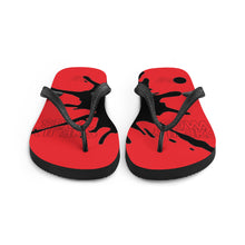 Load image into Gallery viewer, Red Splat  (Flip-Flops)
