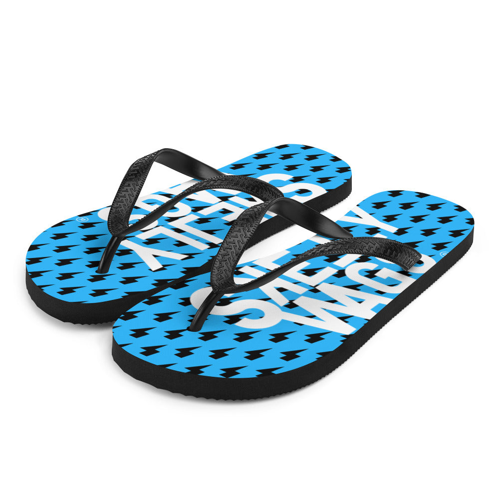 Blue Lightning  (Flip-Flops)