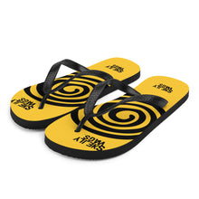 Load image into Gallery viewer, Yellow Spiral  (Flip-Flops)
