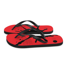 Load image into Gallery viewer, Red Splat  (Flip-Flops)
