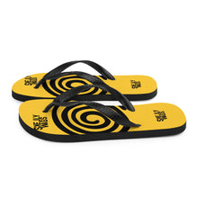 Load image into Gallery viewer, Yellow Spiral  (Flip-Flops)
