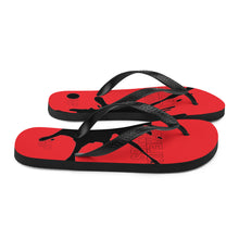 Load image into Gallery viewer, Red Splat  (Flip-Flops)
