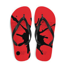 Load image into Gallery viewer, Red Splat  (Flip-Flops)
